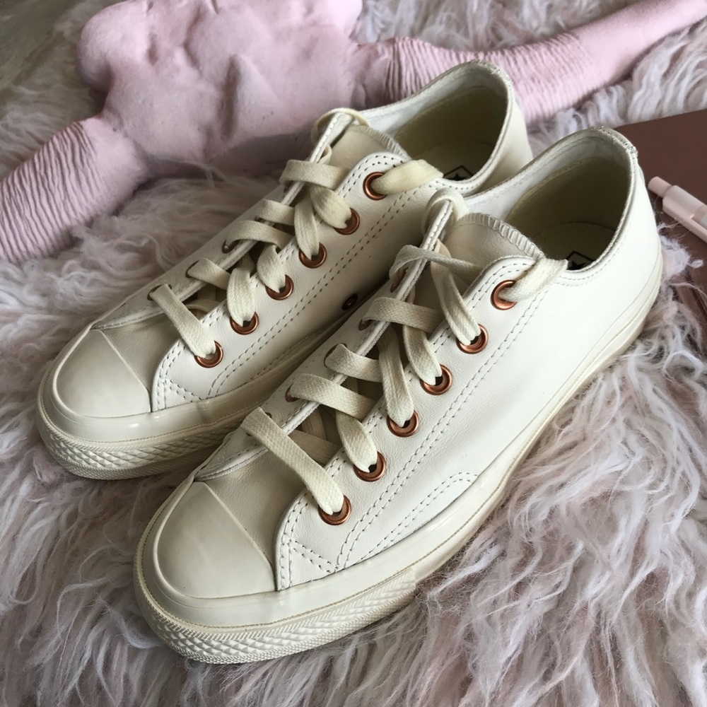 NWT Converse ID low tops rose gold custom - Picture 2 of 7
